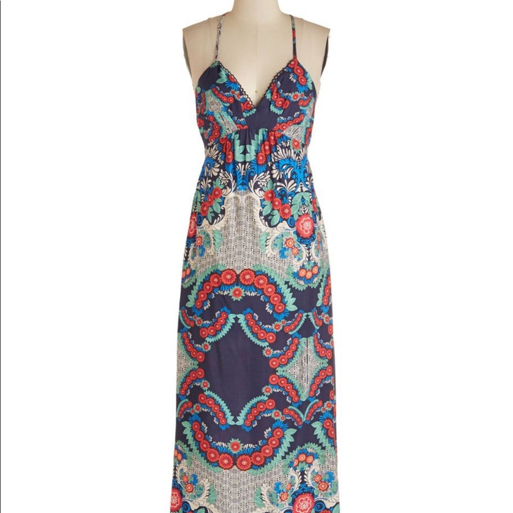 Modcloth The Feeling is Mutual Maxi Dress